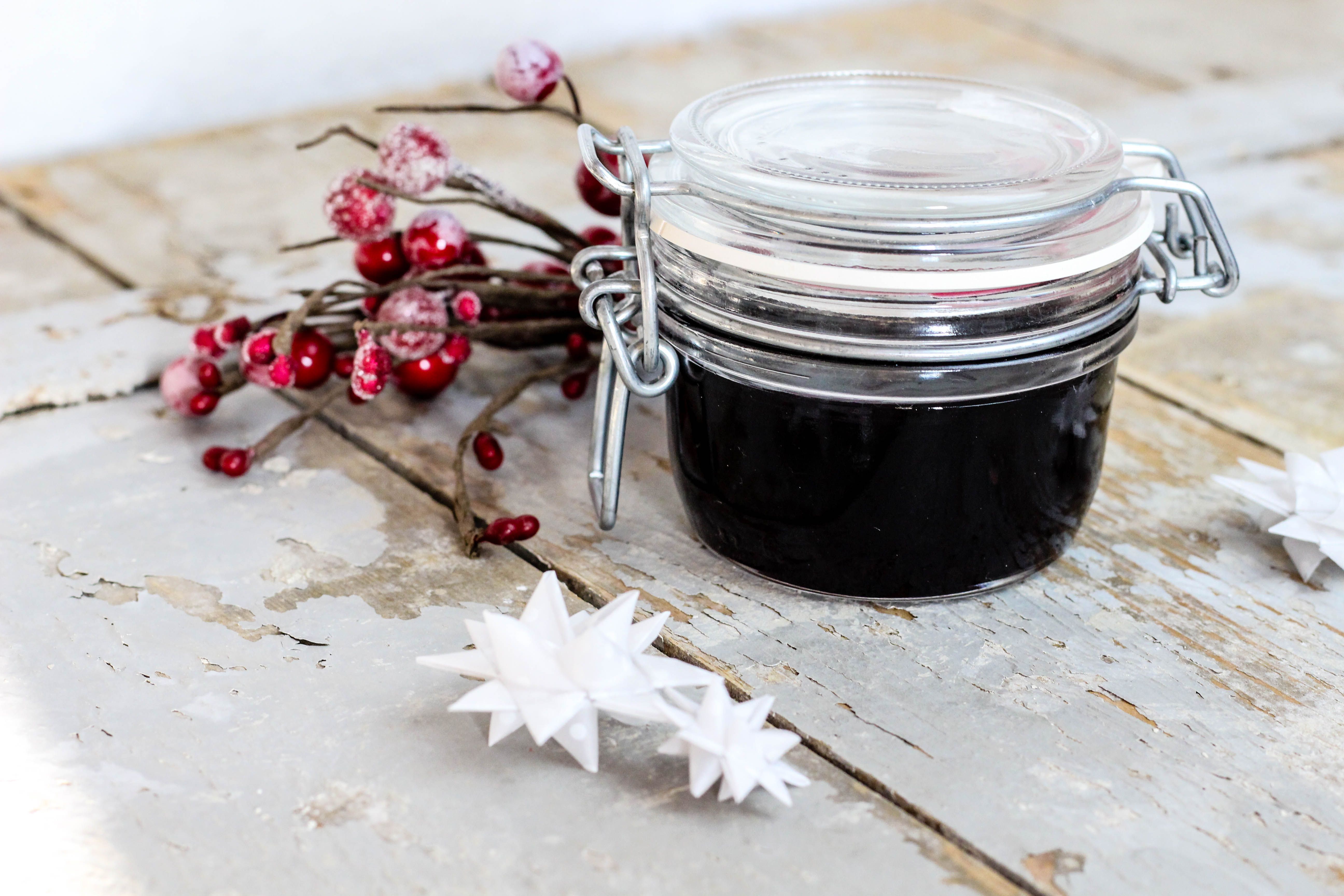 Glühweingelee aus Saale-Unstrut Wein