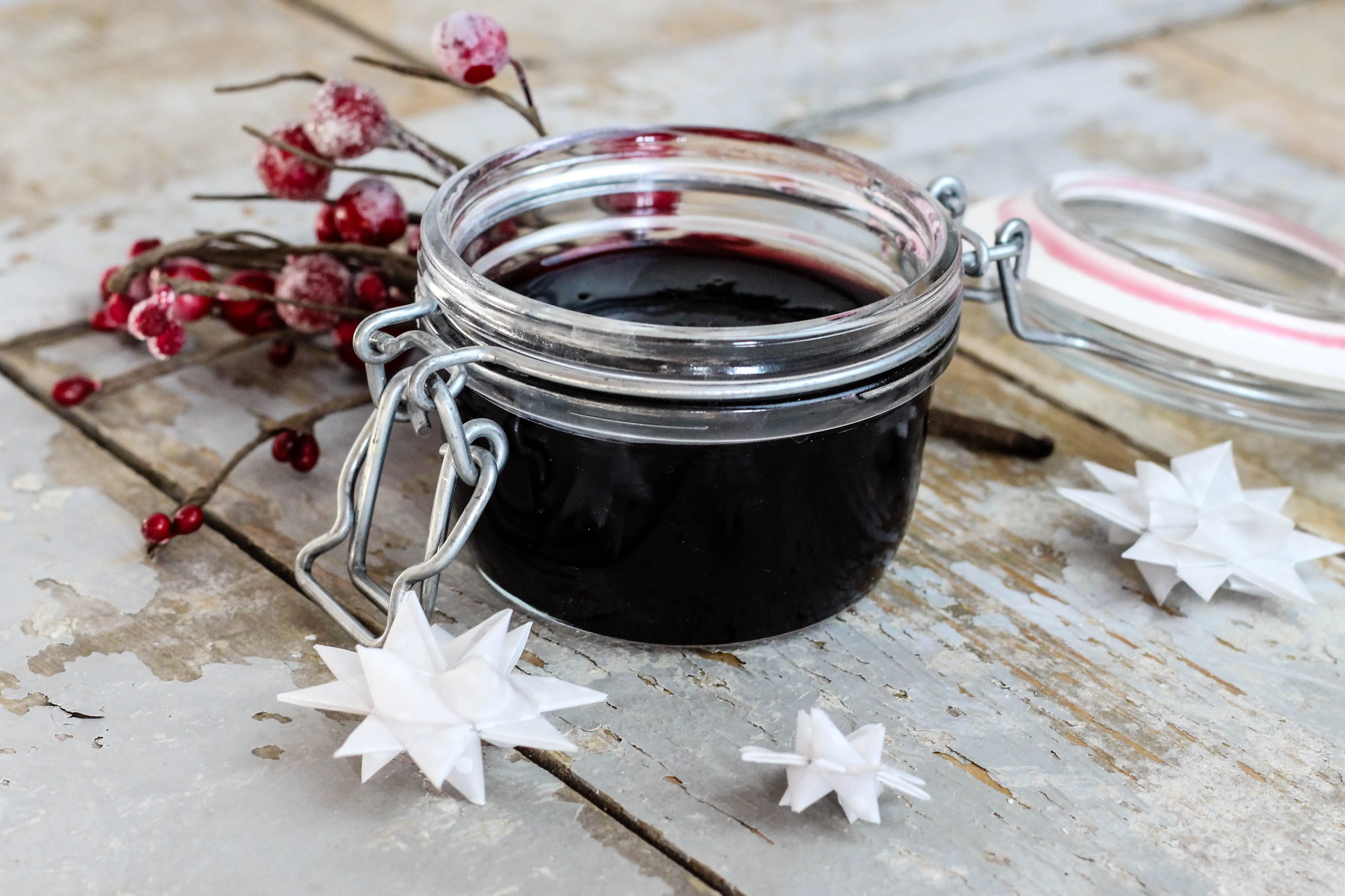 Fertiger Glühweingelee